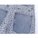 2023 cool design ripped hole mesh gothic blue baggy men jeans pants new fashion straight hip hop denim trousers pantalon homme denim street jeans