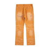 american high street washed torn jean mens y2k baggy ripped jeans cat whisker patch straight tube casual pants jeans hip hop unique jeans style 812