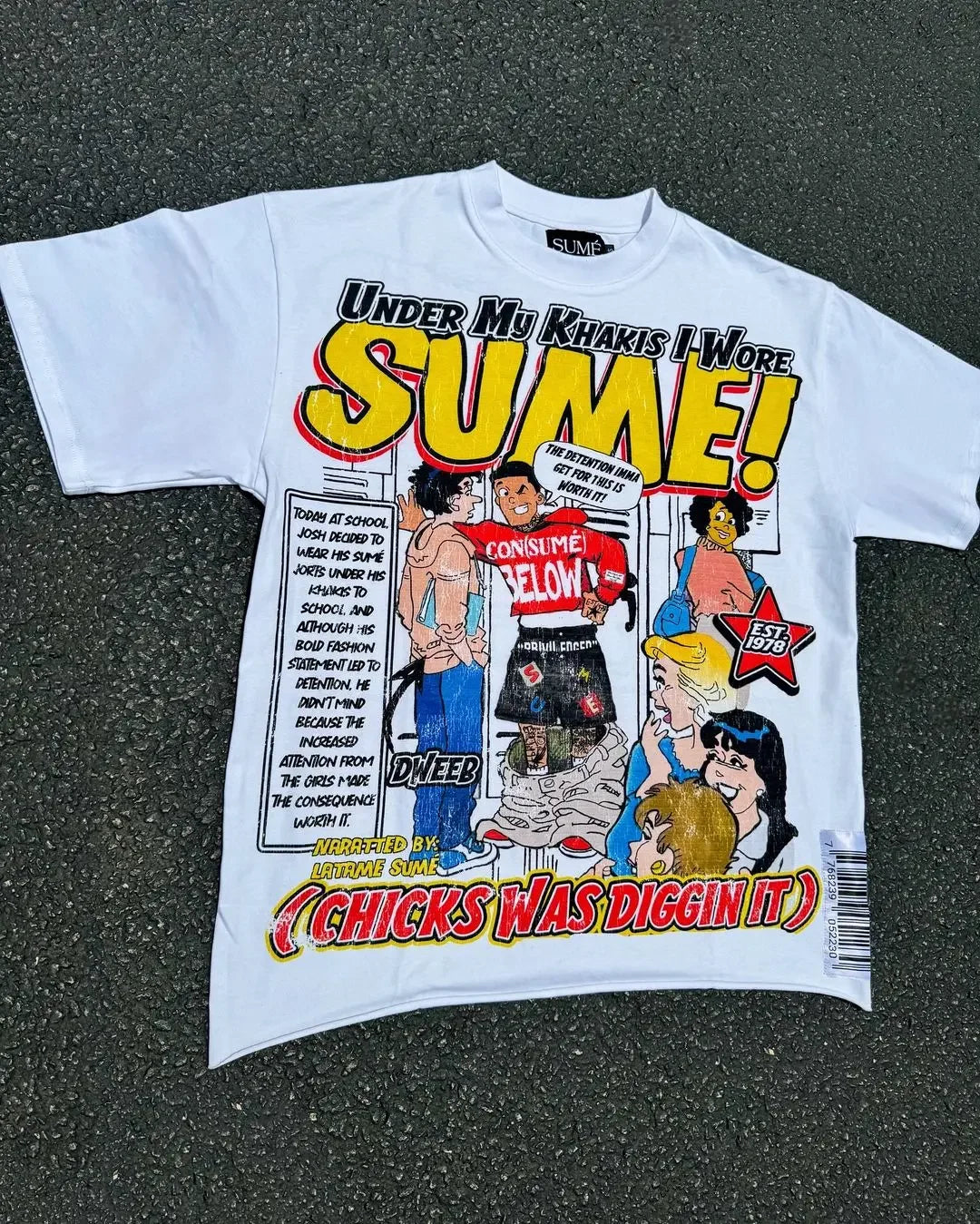 Harajuku Street Hip Hop Boy Retro Graphic t shirts Oversized Y2k Tops 100 Cotton Goth T shirt Pro Choice Sweatshirt Men Clothing