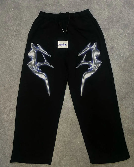 american style fashionable loose pants high waisted couple y2k straight leg pants sporty and simple casual pants streetwear men clean everyday pants