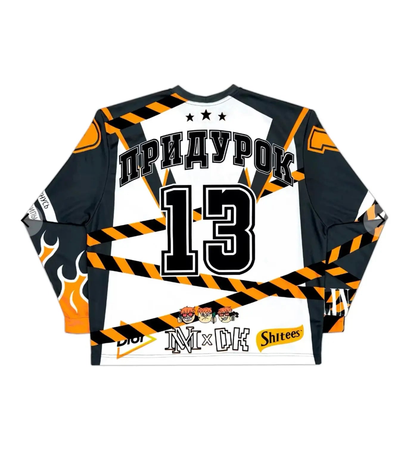 Anime Streetwear top – Y2K Hip Hop Sprots Long Sleeves T Shirts Men Streetwear Casu