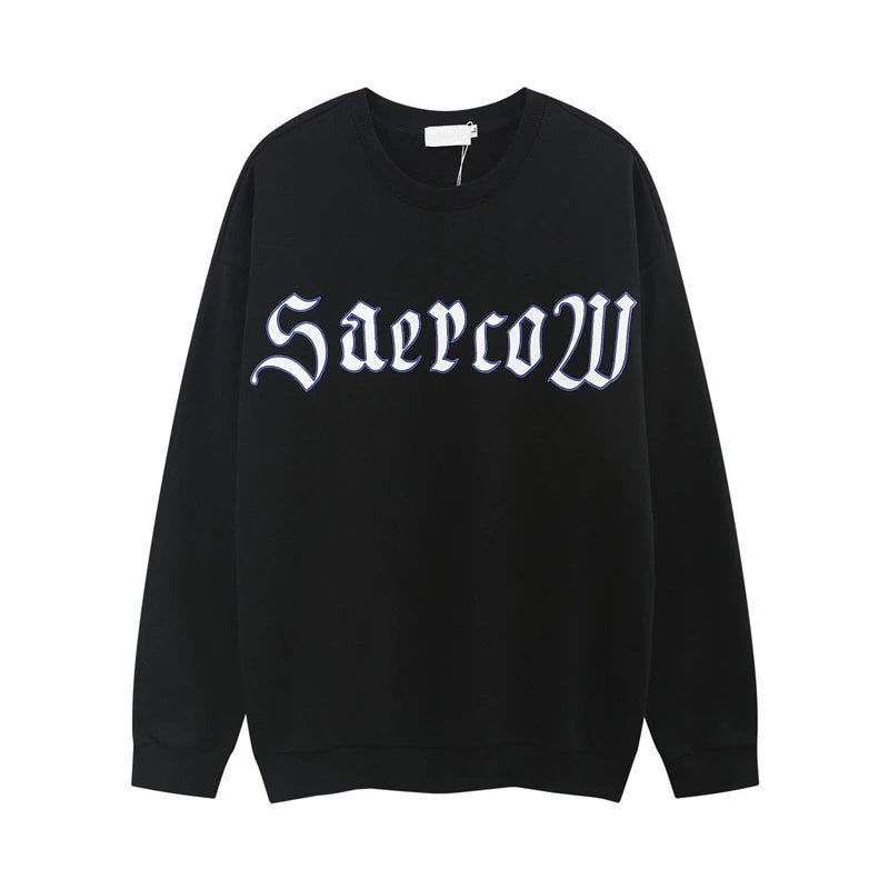 Gothic Oversized Tee – Rainbowtouches Mens High Street Long Shirts Casual T Shirt F – Edgy Streetwear for All Genders