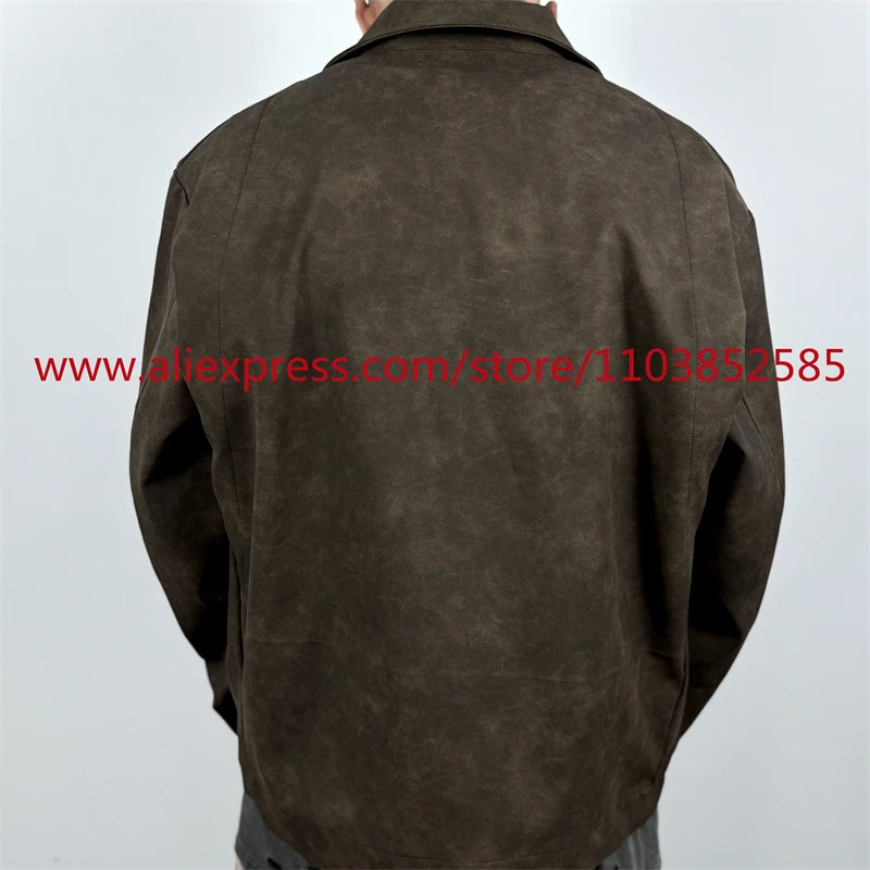 casual streetwear autumn-and-winter-vintage-long-sleeved-leather-jacket-american-heavy-duty-motorcycle-high-street-short-style-distressed-lapel quality fashion essential style design premium hop hip cebe20 material urban print - graphic image fit high oversized style wear unisex everyday streetwear design ID ea8bb