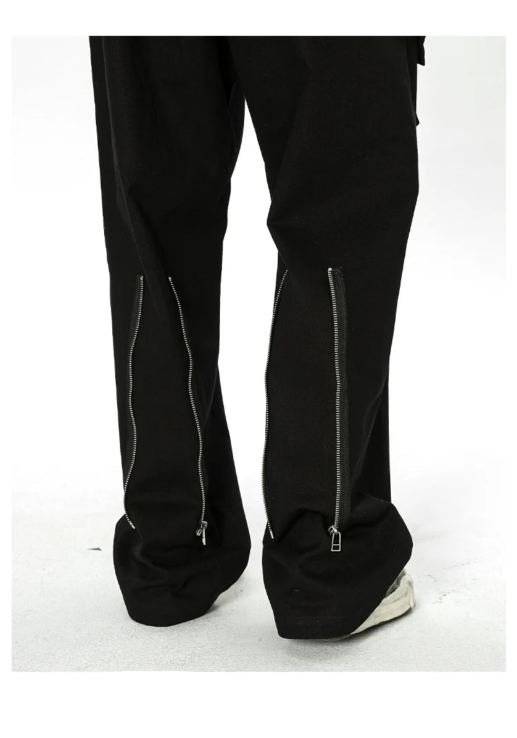 men streetwear fashion loose casual wide leg techwear cargo pants track trousers women harem trousers joggers sweatpants unique joggers style 938