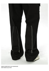 men streetwear fashion loose casual wide leg techwear cargo pants track trousers women harem trousers joggers sweatpants unique joggers style 938