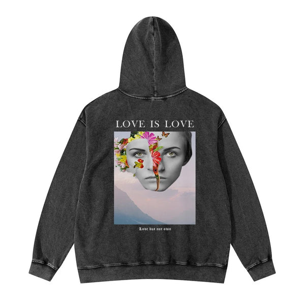 sadcore oversized shirt featuring rainbowtouches washed mens new hoodie vintage unisex original design hoodies high street graphic fashion loose mens hoodies