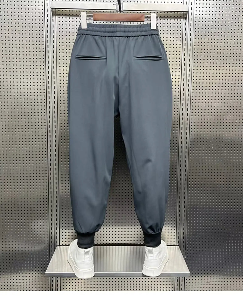 mens harem joggers pants male cargo pants streetwear black hip hop casual pockets sweatpants oversized 2024 fashion trousers urban active pants
