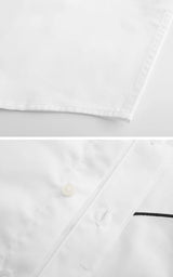 New 2022 Luxury Men Classic Embroidered flowers comfortable Fashion Cotton Casual Shirts Shirt High Quality Short Sleeves A113