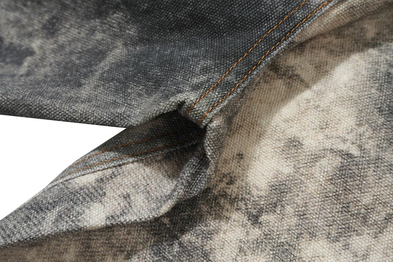 camouflage speckled digital printed jeans for men and women straight casual baggy denim trousers ropa hombre loose cargo pants unique cargo style 5847