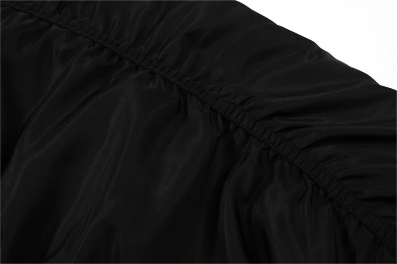 undermycar 2023 new high street fashion brand quality multi pocket flight jacket cotton coat black nan streetwear photo styli - variant style f4f3db for streetwear fashion