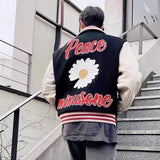 streetwear unisex style hip casual high everyday wear graphic oversized premium quality material print image design urban 4fa3be - fit hop japanese-retro-letter-and-daisy-embroidery-contrast-color-thick-woolen-jacket-for-men-and-women-streetwear-casual-winter-coat style essential fashion streetwear design ID d3401