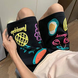 summer dopamine shorts thin summer american fashion brand loose casual sports basketball large size five point pants for men top summer street shorts