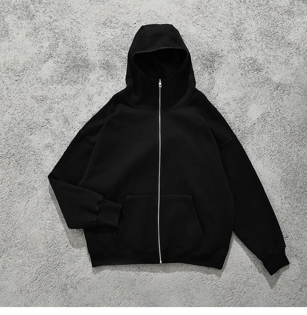 cyberpunk graphic tee featuring streetwear solid color ninja zipper hoodies mens fleece turtleneck cardigan outdoor oversized hoody plus velvet charge coat