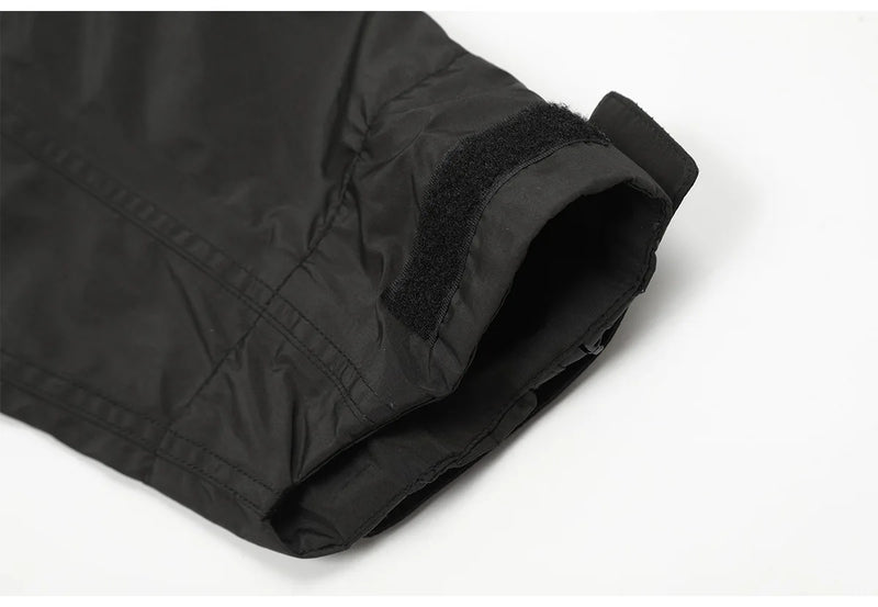 New 2023 Mens Undermycar Armor zipper Parkas Windproof hooded Jacket Tatting Multiple pockets outdoor Wear size 1 2 3 #463