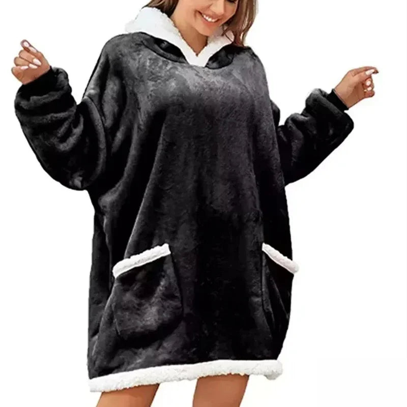 New Original Winter Hoodie Sweatshirt Mens And Womens Pullover Fleece