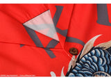 Dark Icon Dragon Chinese Letters Polo Shirt Men Women Summer Hawaiian Shirts Man Streetwear Clothing