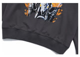 sadcore angelcore design featuring rainbowtouches hooded unisex sweatshirts men hip hop stylish vintage clothes graphic printing essentials comfortable fashionable