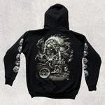 Y2K Womens Mens Hoodies Clothing Printing Long Sleeve Pullover Sweatsh
