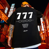 Skatercore Tribal flames – Summer Luck 7 Printed T Shirts For Men Y2K Streetwear