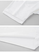 Y2k Anime panel – Heavy Cotton Clothes For Boys Short Sleeved Cotton Loose Clo