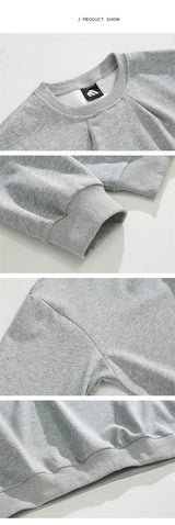 2024 Korean Fashion Crewneck Sweatshirts For Men Casual Design Pullover Y2K