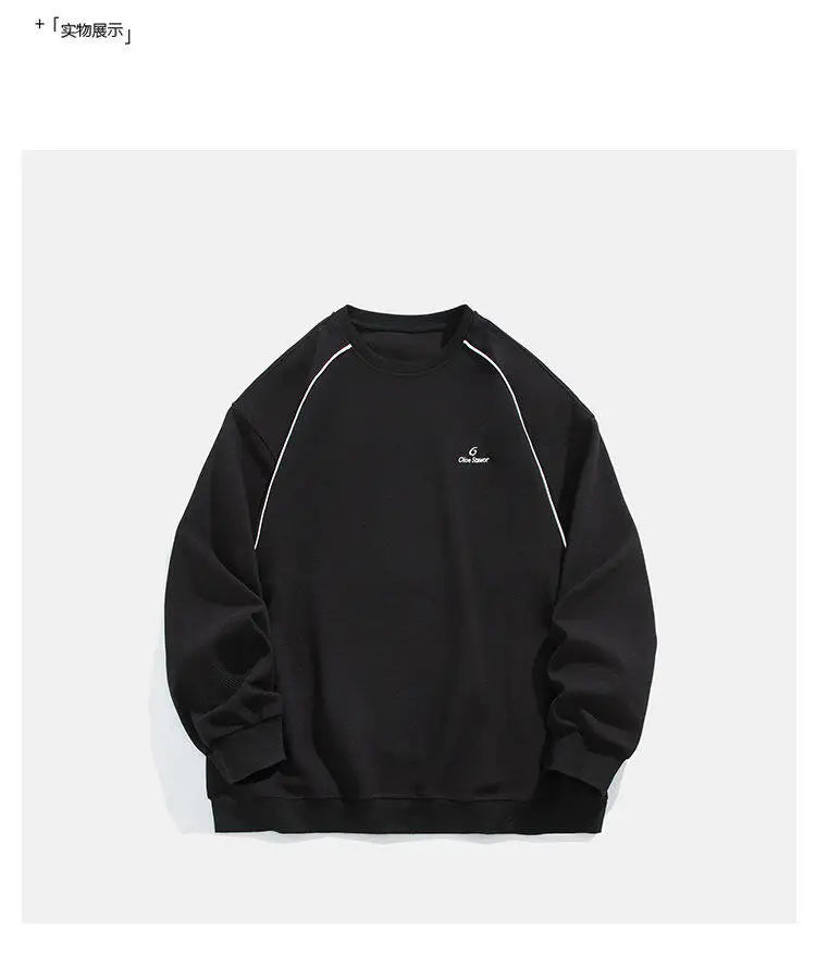 2025 Spring Autumn Sweatshirt Men Women Streetwear Fashion Loose Casua