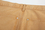 high street spliced speckled ink micro flare pants for men and women patchwork baggy jeans ropa hombre casual denim trousers unique jeans style 3591