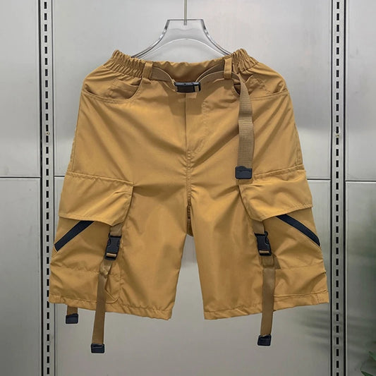 mens shorts loose large size multi pocket overalls summer cotton comfortable cargo pants outdoor casual sports beach pants unique cargo style 1576