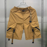 mens shorts loose large size multi pocket overalls summer cotton comfortable cargo pants outdoor casual sports beach pants unique cargo style 1576