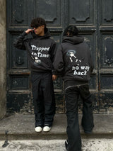 leather varsity jacket, layered cold look, cozy fashion fit, stylish street outfit, modern aesthetic appeal