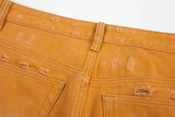 american high street washed torn jean mens y2k baggy ripped jeans cat whisker patch straight tube casual pants jeans hip hop unique jeans style 822