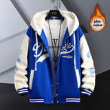 Oversized puffer bomber zip-up nan streetwear