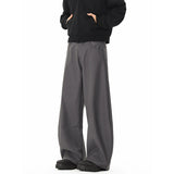 men streetwear fashion loose casual vibe hip hop black gray suit pant women harem pants trousers relaxed fit trousers