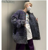 bold fire sweater, layered fit piece, aesthetic soft knit grunge sweater for cozy streetwear