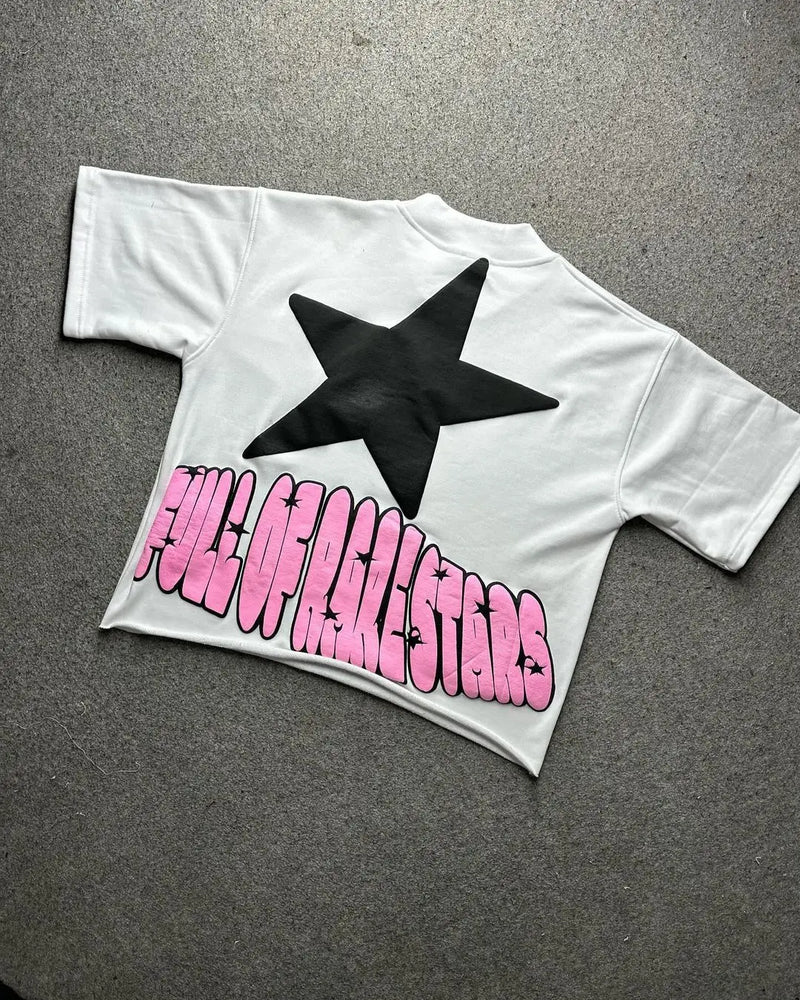 Gothic Tribal flame – Harajuku All Cotton Oversized T Shirt Women Clothes Men Clot