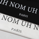 Harajuku Oversized Shirt – Black White Ih Nom Uh Nit Short Sleeve Tops Tee Men Woman Be – Urban Streetwear for Men & Women