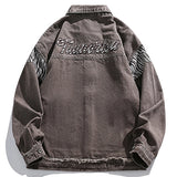 Parka fleece vintage zip-up quilted urban