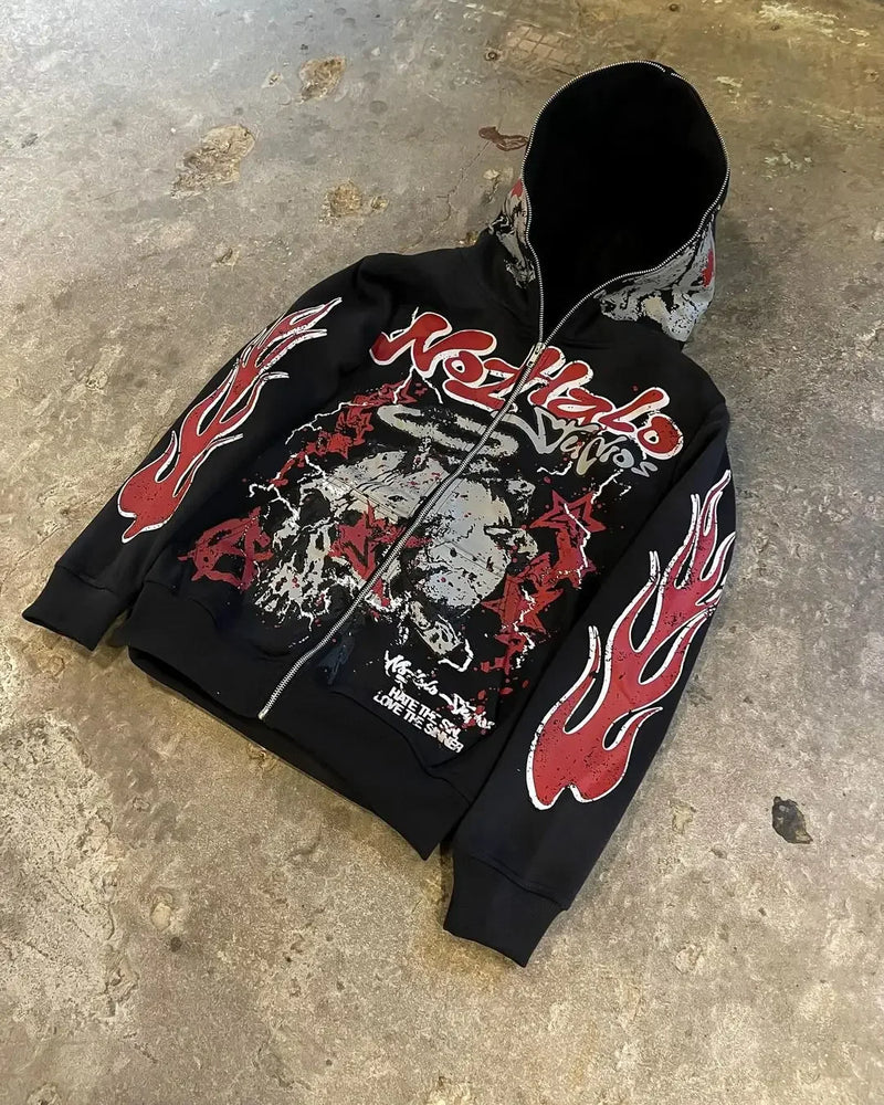 Harajuku Tee – American Style Hoodies Women Men Streetwear Vintage – Streetwear Fashion for Men & Women