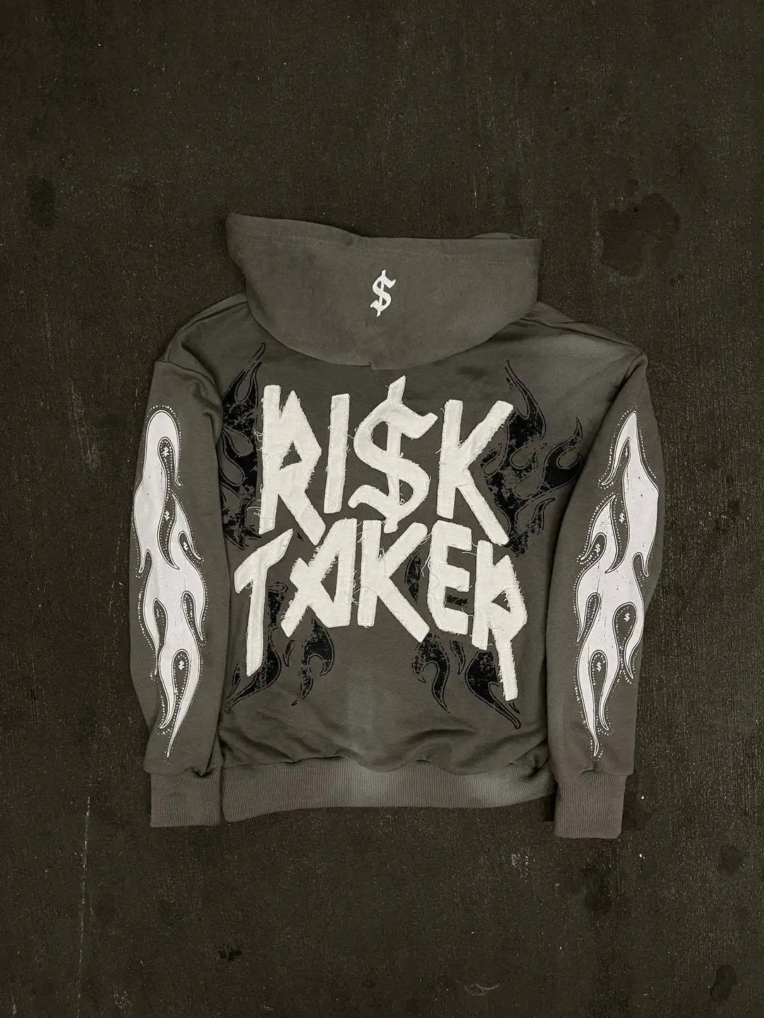 2024 y2k long sleeved zippered printed pullover hoodie hoodie and pants two piece streetwear trendy outfit dark vintage outfit unique default style 2235