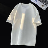 Sadcore Vintage anime – 2023 Summer Men T Shirt Short Sleeve Loose Fashion New Desig