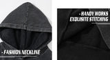 rainbowtouches cotton hoodies men high street graphic skull print anime hoodie oversized hip hop trend coat unisex essentials Y2K vintage urban hoodie, unique limited edition hoodie, trendy hip hop style outerwear