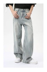 vintage baggy jeans mens streetwear hip hop loose blue denim pants hi street luxury designer jeans trousers man unique jeans style 4490