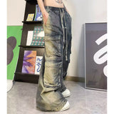 baggy jeans side pocket loose denim pants men luxury designer fashion harajuku streetwear baggy jeans trousers denim street jeans