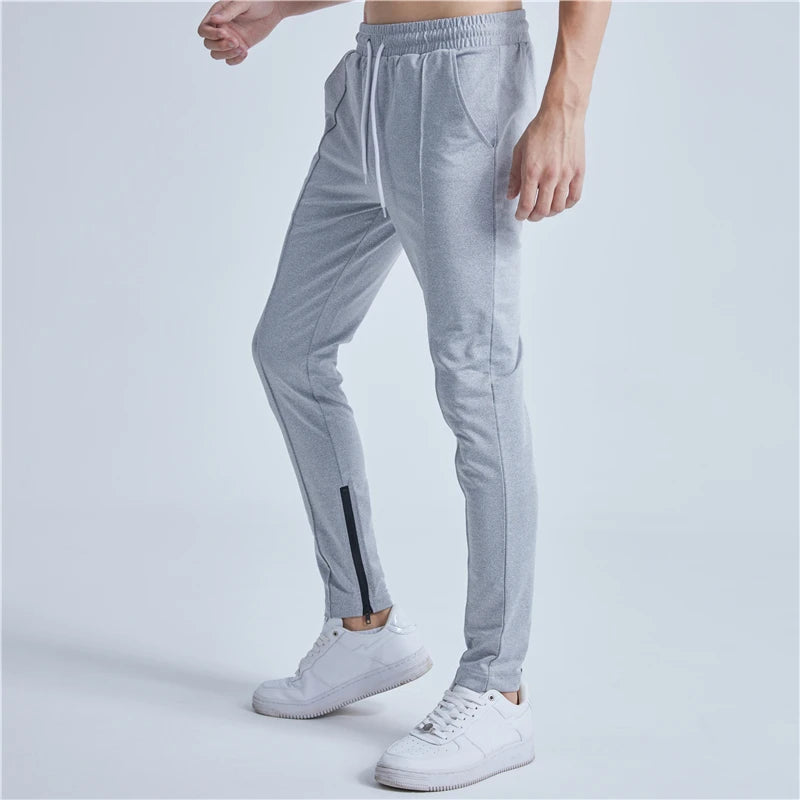 rainbowtouches new thin casual pants men fashion slim fit solid color brand trousers sweatpants elastic men workout pant unique joggers style 1024