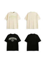 Harajuku Aesthetic piece – Japanese Loose Turtleneck Mens Printed Short Sleeved T Shirt