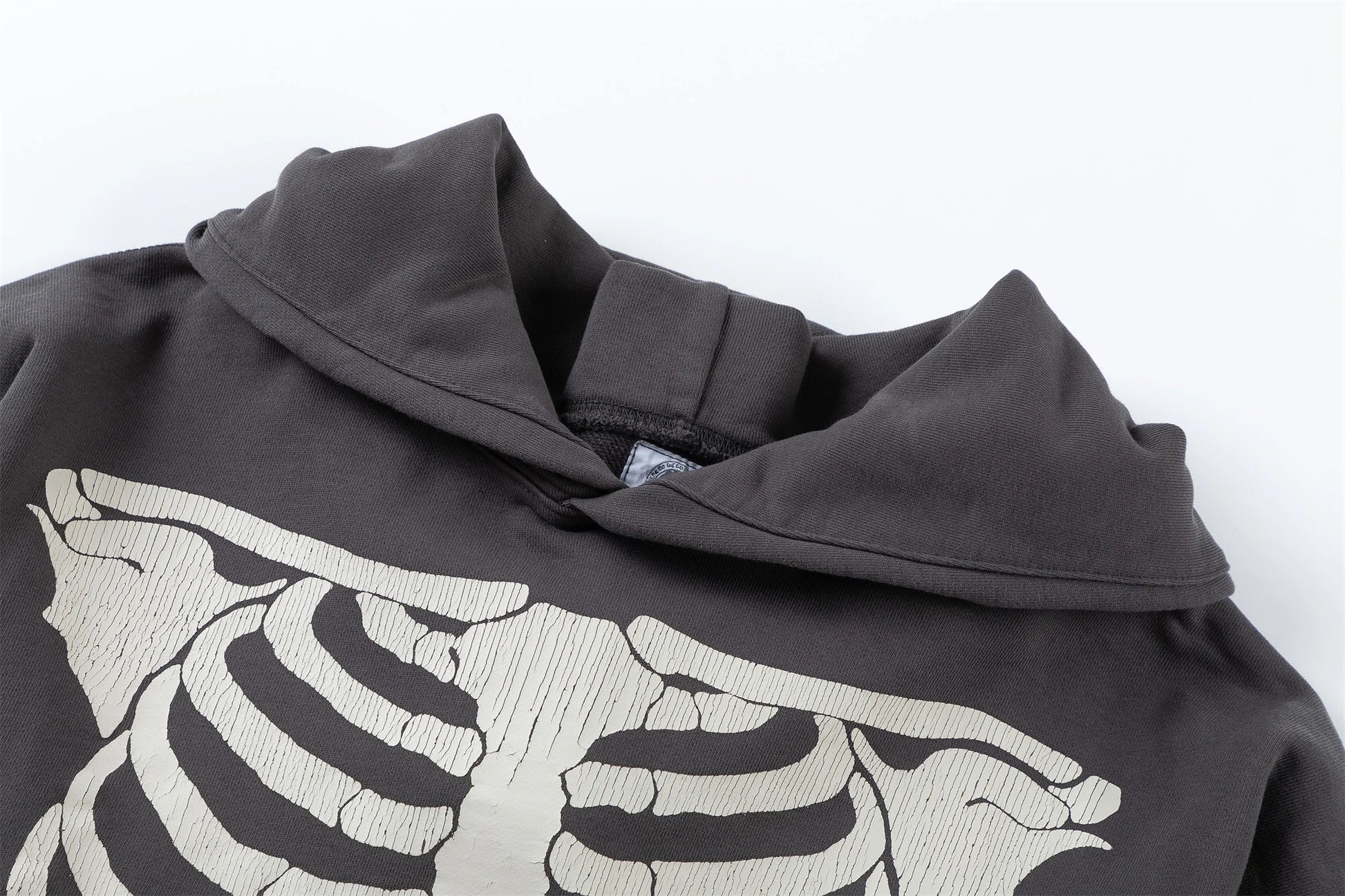 Hip-hop flex hoodie with motivational success statement