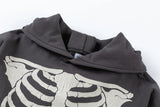 Hip-hop flex hoodie with motivational success statement