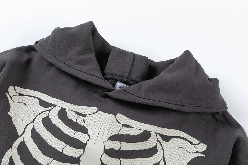 Hip-hop flex hoodie with motivational success statement