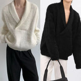 varsity flame knitwear, statement sweater, cozy knitwear for men, oversized grunge aesthetic winter top