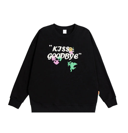 Cyberpunk Shirt – Rainbowtouches 2022 Men Long Sleeve Vintage Graphic Letter P – Edgy Streetwear for All Genders